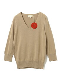 【SALE／60%OFF】ビーミング by ビームス / "BBB"ホールガーメントVネックプルオーバー B:MING by BEAMS ビームス アウトレット トップス ニット ブラック ベージュ ホワイト オレンジ グレー ブルー【RBA_E】[Rakuten Fashion]
