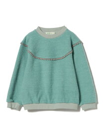 【SALE／40%OFF】BEAMS mini / ボールレース ニット プルオーバー (90~150cm) BEAMS mini ビームス アウトレット トップス スウェット・トレーナー ブルー ブラウン【RBA_E】[Rakuten Fashion]