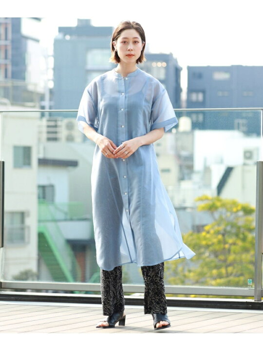 楽天市場】【SALE／50%OFF】Ray BEAMS / オーガンジー シャツ 