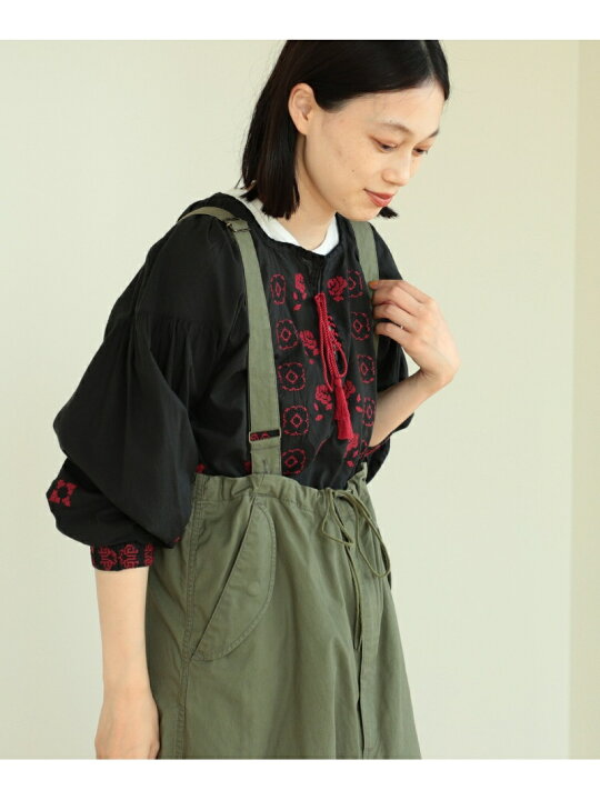 楽天市場】【SALE／50%OFF】trepied * BEAMS BOY / 刺繍 スモック  