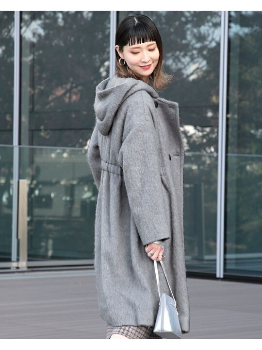 楽天市場】【SALE／70%OFF】Ray BEAMS / シャギー フーデッド コート 