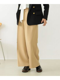 【SALE／70%OFF】タック ワイドパンツ B:MING by BEAMS ビームス アウトレット パンツ その他のパンツ ブラック ベージュ【RBA_E】[Rakuten Fashion]