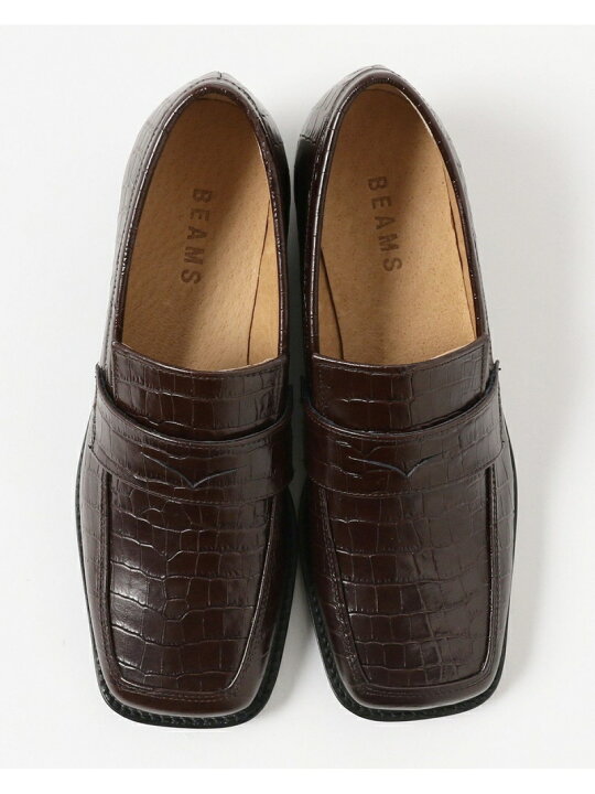 楽天市場】【SALE／20%OFF】Ray BEAMS / クロコ型押し ローファー Ray 