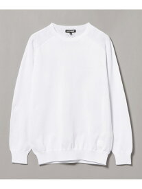 【SALE／50%OFF】＜MEN＞B.G.THREE / ALL-TIME クルーネックセーター BEAMS GOLF PURPLE LABEL ビームス アウトレット トップス ニット ホワイト ブラック グレー【RBA_E】【送料無料】[Rakuten Fashion]