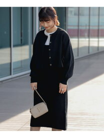 【SALE／50%OFF】ニットカーディガン * キャミワンピース セット B:MING by BEAMS ビームス アウトレット ワンピース・ドレス ワンピース ベージュ ブラック【RBA_E】【送料無料】[Rakuten Fashion]