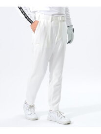 【SALE／50%OFF】ORANGE LABEL / ダンボールニット リブパンツ BEAMS GOLF ORANGE LABEL ビームス アウトレット パンツ その他のパンツ ブラック グレー ホワイト【RBA_E】【送料無料】[Rakuten Fashion]