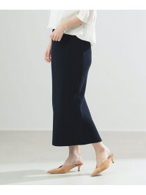 【SALE／60%OFF】AK+1 / ワッフルニット スカート Demi-Luxe BEAMS ビームス アウトレット スカート その他のスカート ネイビー グレー【RBA_E】【送料無料】[Rakuten Fashion]