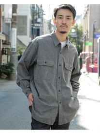 【SALE／50%OFF】BEAMS / イージー ワーク シャツ BEAMS MEN ビームス アウトレット トップス シャツ・ブラウス ブラック ホワイト【RBA_E】【送料無料】[Rakuten Fashion]