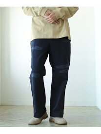 【SALE／60%OFF】BEAMS / リペア チノ パンツ BEAMS MEN ビームス アウトレット パンツ その他のパンツ ベージュ ネイビー【RBA_E】【送料無料】[Rakuten Fashion]