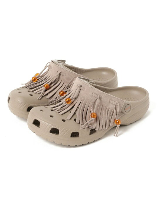 楽天市場】【SALE／60%OFF】crocs × BEAMS / 別注 フリンジ クロッグ 