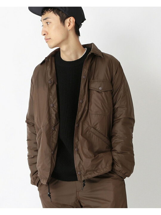 楽天市場 Sale 80 Off Beams New Standard ルーズフィット コーチジャケット Beams Men ビームス アウトレット コート ジャケット ブルゾン ブラウン ブラック Rba E Rakuten Fashion Beams Outlet
