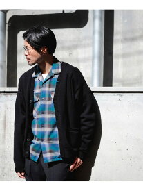 【SALE／70%OFF】BEAMS / 7ゲージ ダメージ カーディガン BEAMS ビームス アウトレット トップス カーディガン ブラック ホワイト【RBA_E】【送料無料】[Rakuten Fashion]