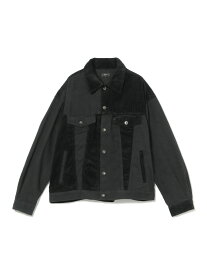 【SALE／30%OFF】クレイジー デザイン トラッカージャケット BEAMS ビームス アウトレット ジャケット・アウター ブルゾン・ジャンパー ネイビー ブラック【RBA_E】【送料無料】[Rakuten Fashion]