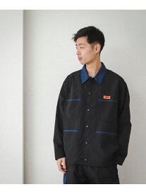 【SALE／50%OFF】UNIVERSAL OVERALL * BEAMS / 別注 カバー コーチ ジャケット 23SS BEAMS ビームス アウトレット ジャケット・アウター ブルゾン・ジャンパー ブラック ベージュ ネイビー【RBA_E】【送料無料】[Rakuten Fashion]