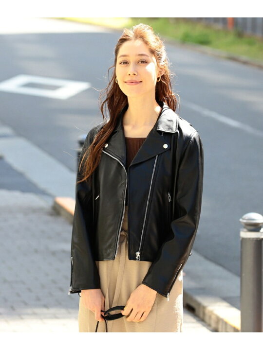 楽天市場】【SALE／60%OFF】Ray BEAMS / ラムレザー ダブル ライダース 