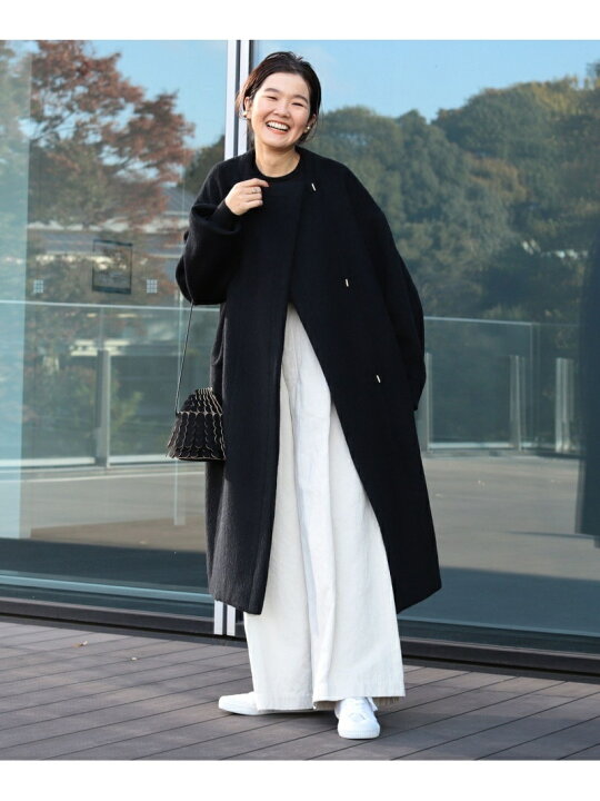 楽天市場】【SALE／80%OFF】Demi-Luxe BEAMS / ノーカラー シャギー 