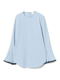 【SALE／60%OFF】ヤマミチテープ ブラウス EFFE BEAMS ビームス アウトレット トップス シャツ・ブラウス ホワイト ブラック【RBA_E】【送料無料】[Rakuten Fashion]