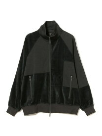 【SALE／40%OFF】クレイジー ジャージ トラックジャケット BEAMS ビームス アウトレット ジャケット・アウター ブルゾン・ジャンパー ネイビー ブラック【RBA_E】【送料無料】[Rakuten Fashion]