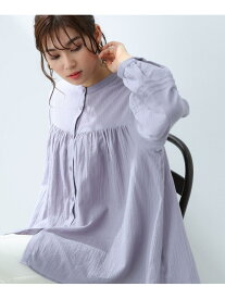 【SALE／50%OFF】クリンクル シャツブラウス BEAMS HEART WOMEN ビームス アウトレット トップス シャツ・ブラウス ブラック ホワイト【RBA_E】[Rakuten Fashion]
