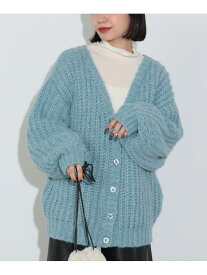 【SALE／40%OFF】ミックス ローゲージニット カーディガン(ウォッシャブル) BEAMS HEART WOMEN ビームス アウトレット トップス カーディガン ブルー オレンジ【RBA_E】【送料無料】[Rakuten Fashion]