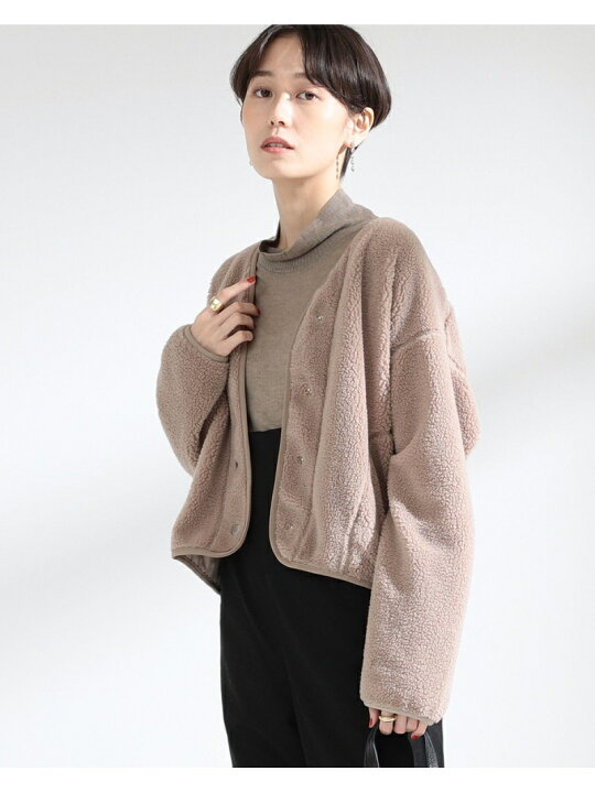 楽天市場】【SALE／50%OFF】Ray BEAMS / ボア フリース Vネック 