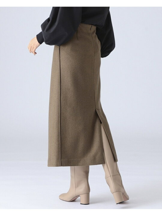 楽天市場】【SALE／70%OFF】AK+1 / ブークレ タイトスカート Demi-Luxe 