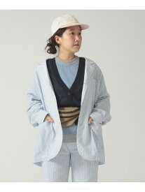 【SALE／40%OFF】ストライプ チェック ビッグ ジャケット BEAMS BOY ビームス アウトレット ジャケット・アウター テーラードジャケット・ブレザー【RBA_E】【送料無料】[Rakuten Fashion]