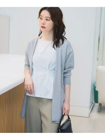 【SALE／50%OFF】着流し ミドルカーディガン(手洗い可能) BEAMS HEART WOMEN ビームス アウトレット トップス カーディガン ホワイト グレー ブラック グリーン【RBA_E】[Rakuten Fashion]