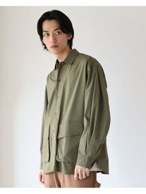 【SALE／60%OFF】BEAMS / バナナスリーブ ルーズ シャツ BEAMS MEN ビームス アウトレット トップス シャツ・ブラウス ベージュ カーキ【RBA_E】【送料無料】[Rakuten Fashion]