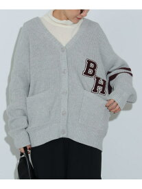 【SALE／40%OFF】片畦 レタード カーディガン BEAMS HEART WOMEN ビームス アウトレット トップス カーディガン ホワイト【RBA_E】【送料無料】[Rakuten Fashion]