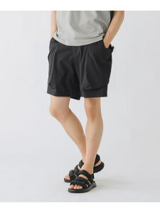 �ySALE�^40%OFF�z�~�j���b�v�X�g�b�v �}���`�|�P�b�g �V���[�c (�z�������E�������p) BEAMS HEART MEN �r�[���X �A�E�g���b�g �p���c ���̑��̃p���c �u���b�N �O���[�yRBA_E�z�y���������z[Rakuten Fash