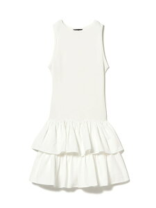 �ySALE�^50%OFF�zsister jane / Una Baile Rib mini Dress Ray BEAMS �r�[���X �A�E�g���b�g �����s�[�X�E�h���X ���̑��̃����s�[�X�E�h���X �z���C�g�yRBA_E�z�y���������z[Rakuten Fashion]