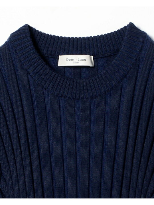 楽天市場】【SALE／60%OFF】Demi-Luxe BEAMS / ワイドリブ ニット  