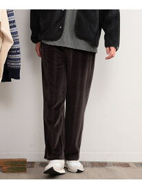 【SALE／60%OFF】MILLER x B:MING by BEAMS / 別注 ベロア イージー パンツ(セットアップ対応) B:MING by BEAMS ビームス アウトレット パンツ その他のパンツ ネイビー グレー【RBA_E】[Rakuten Fashion]