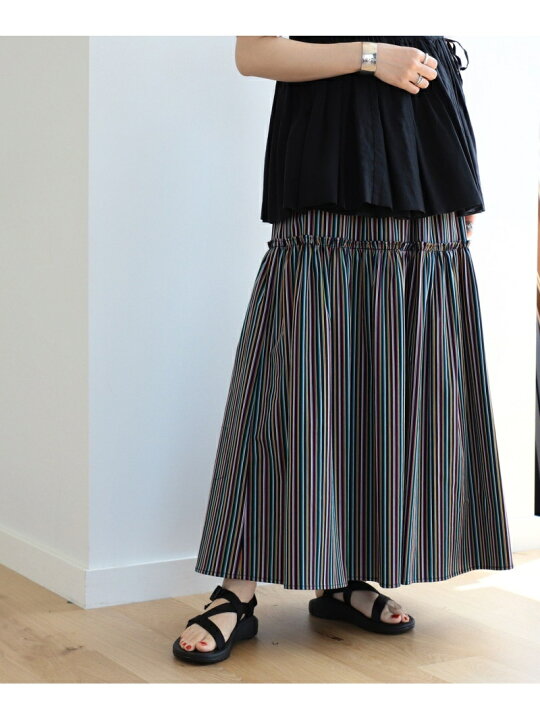 楽天市場】【SALE／30%OFF】BEAMS BOY / ストライプ ティアード  