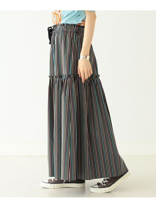 楽天市場】【SALE／30%OFF】BEAMS BOY / ストライプ ティアード  