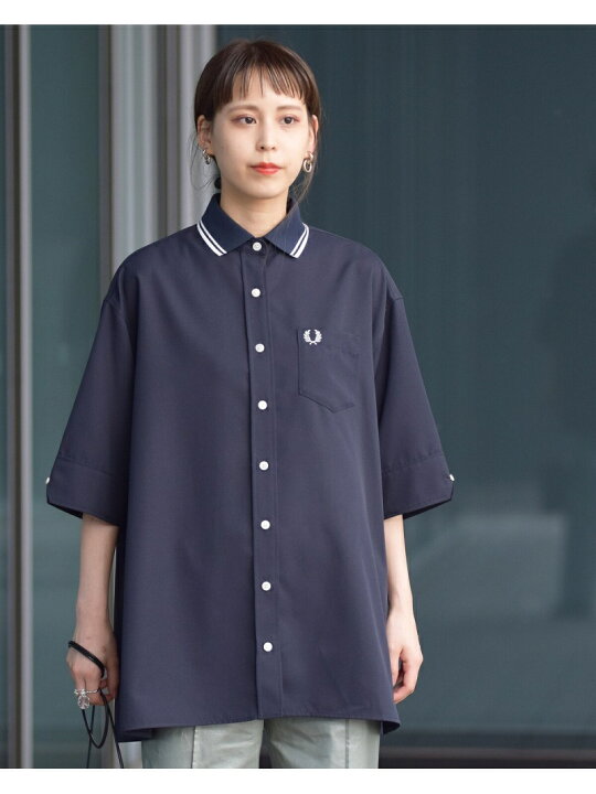 楽天市場】【SALE／40%OFF】FRED PERRY * Ray BEAMS / 別注 リブカラー 