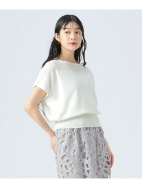 【SALE／50%OFF】シアーショルダー プルオーバー BEAMS HEART WOMEN ビームス アウトレット トップス ニット ブラック グリーン ホワイト【RBA_E】[Rakuten Fashion]