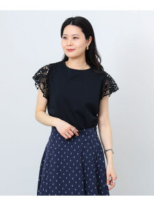 �ySALE�^50%OFF�z���[�X �X���[�u �v���I�[�o�[ BEAMS HEART WOMEN �r�[���X �A�E�g���b�g �g�b�v�X �J�b�g�\�[�ET�V���c �z���C�g �l�C�r�[ �u���[�yRBA_E�z[Rakuten Fashion]