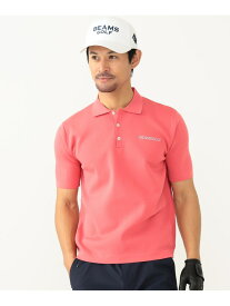 【SALE／60%OFF】＜MEN＞ PURPLE LABEL / ハイゲージ ニットポロシャツ BEAMS GOLF PURPLE LABEL ビームス アウトレット トップス スウェット・トレーナー イエロー ホワイト ネイビー ピンク【RBA_E】【送料無料】[Rakuten Fashion]