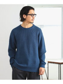 【SALE／50%OFF】7ゲージ バルキー 片畦 クルーネック ニット B:MING by BEAMS ビームス アウトレット トップス ニット ワインレッド ブルー ブラック【RBA_E】【送料無料】[Rakuten Fashion]