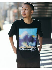 【SALE／70%OFF】TOYA HORIUCHI / Mt.005-Sun in Blue Tシャツ BEAMS T ビームス アウトレット トップス カットソー・Tシャツ ブラック【RBA_E】[Rakuten Fashion]