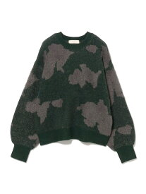 【SALE／40%OFF】ジャカード ニット B:MING by BEAMS ビームス アウトレット トップス ニット グリーン ブラウン ホワイト【RBA_E】【送料無料】[Rakuten Fashion]