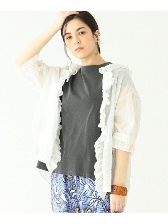 楽天市場】【SALE／40%OFF】BEAMS BOY / コットンリネン フリル 