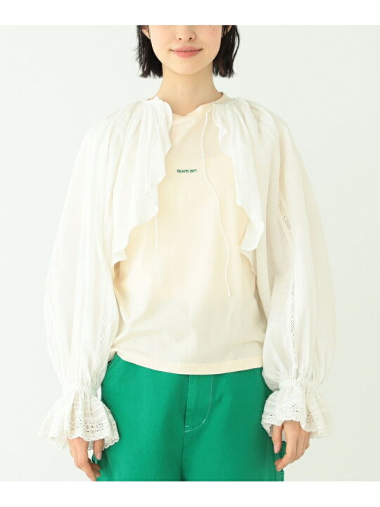 楽天市場】【SALE／30%OFF】BEAMS BOY / コットン リネン ギャザー 