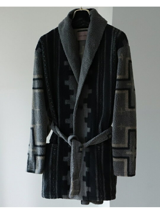 楽天市場】【SALE／70%OFF】BEAMS LIGHTS / ネイティブ柄 ボアフリース 