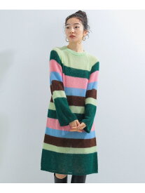 【SALE／50%OFF】NOMA t.d. / 別注 マルチ ストライプ ワンピース Ray BEAMS ビームス アウトレット ワンピース・ドレス ワンピース グリーン【RBA_E】【送料無料】[Rakuten Fashion]