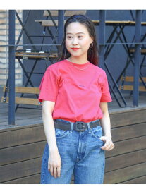 【SALE／50%OFF】ボーイ エンブロイダリー クルー ショートスリーブ Tシャツ BEAMS BOY ビームス アウトレット トップス カットソー・Tシャツ グリーン パープル ブラック ホワイト【RBA_E】[Rakuten Fashion]