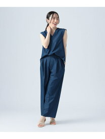 【SALE／50%OFF】デニムライク コンビネゾン BEAMS HEART WOMEN ビームス アウトレット ワンピース・ドレス その他のワンピース・ドレス ネイビー ブルー【RBA_E】【送料無料】[Rakuten Fashion]