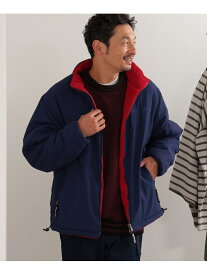 【SALE／50%OFF】RUSSELL ATHLETIC x B:MING by BEAMS / 別注 リバーシブル ハイネック ブルゾン B:MING by BEAMS ビームス アウトレット ジャケット・アウター ブルゾン・ジャンパー ネイビー【RBA_E】【送料無料】[Rakuten Fashion]